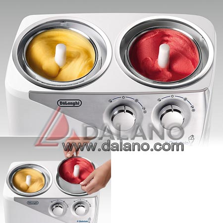 تصویر  دستگاه بستنی‌ ساز دوقلو دلونگی Delonghi مدل ICK 8000