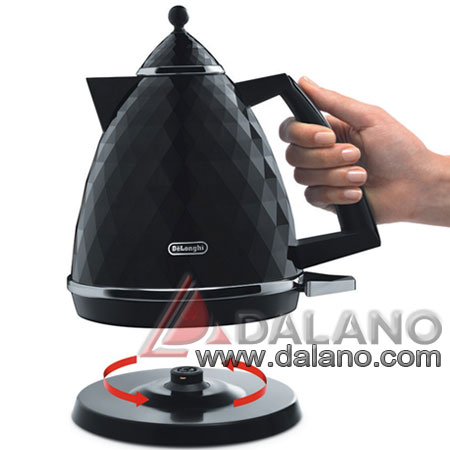 تصویر  کتری برقی دلونگی Delonghi مدل  KBJ2001 BK/W