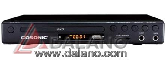 تصویر  دستگاه پخش DVD گوسونیک Gosonic مدل GSD-1212