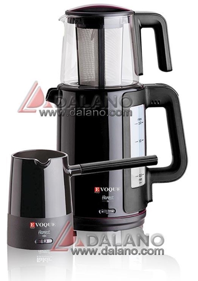 تصویر  چای ساز و قهوه جوش ای وک Evoque مدل TM-6544