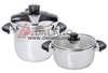 تصویر  زودپز دوقلو با تایمر هاردستون Hardstone Pressure cooker PC1470