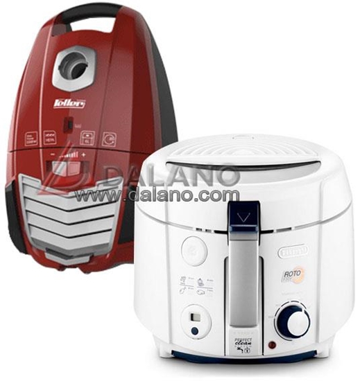 تصویر  سرخ کن دلونگی Delonghi F 38436 + جاروبرقی فلر Feller VC207