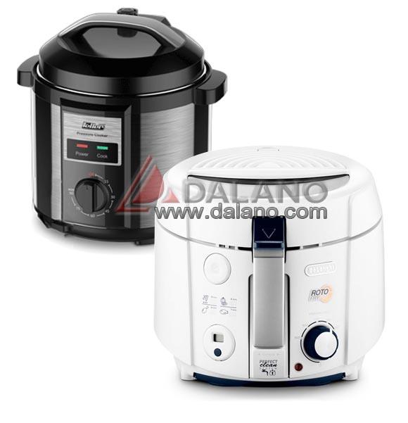 تصویر  سرخ کن دلونگی Delonghi F 38436 + زودپز برقی فلر Feller PC153