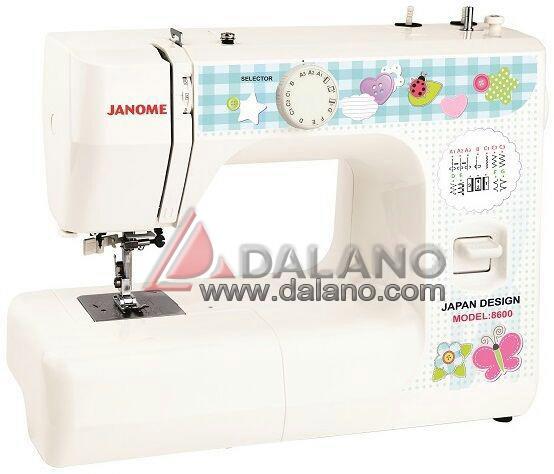 تصویر  چرخ خیاطی ژانومه مدل Janome 8600