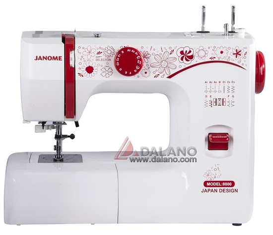 تصویر  چرخ خیاطی ژانومه مدل Janome 8800