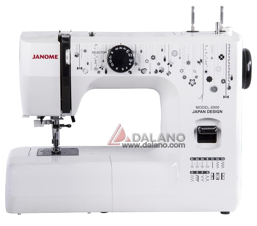 تصویر  چرخ خیاطی ژانومه مدل Janome 8900