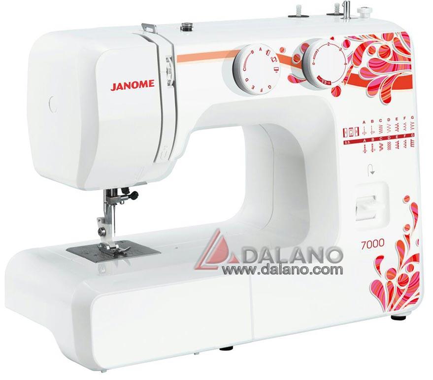 تصویر  چرخ خیاطی ژانومه مدل Janome 7000