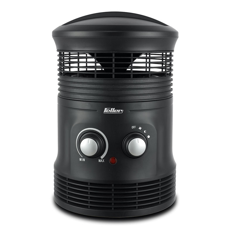 فن هیتر و بخاری برقی فلر Feller مدل HF180 BK