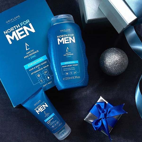 ست شامپو بدن و سر به همراه افترشیو NORT FOR MEN1