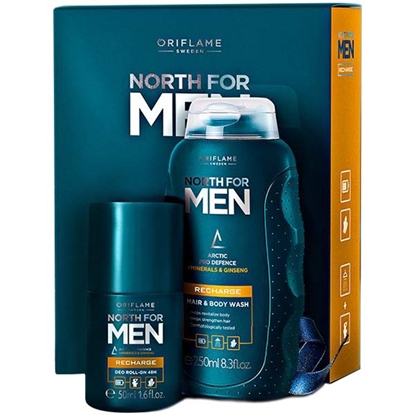 ست شامپو بدن و سر به همراه مام NORT FOR MEN2