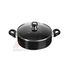 ماهیتابه دو دسته گرانیت با درب تیارا در اندازه های مختلف TR-TPG