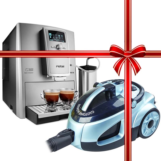 اسپرسوساز دیجیتال اتوماتیک روتل U2785CH +هدیه جاروبرقیU672CH