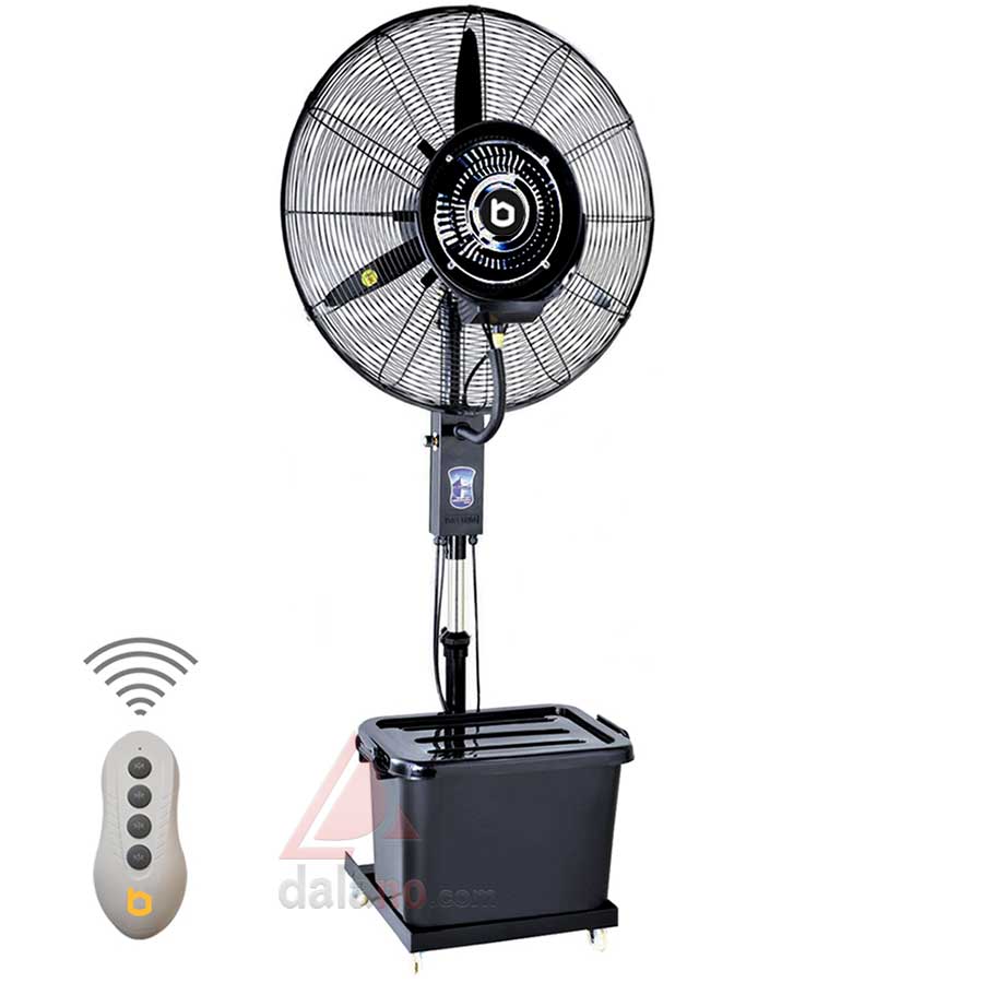 پنکه مه پاش قوی ایستاده صنعتی برنازی مدل BM-S75