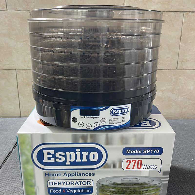 میوه خشک کن دیجیتال اسپیرو مدل SP-170 رنگ مشکی