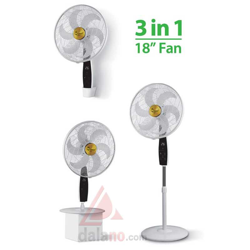 پنکه سه حالته کویین هوم مدل QH-6750