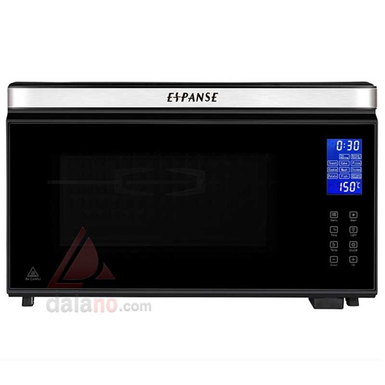 تصویر آون توستر اکسپنس مدل T90 با صفحه نمایش دیجیتال و ظرفیت ۵۰ لیتری