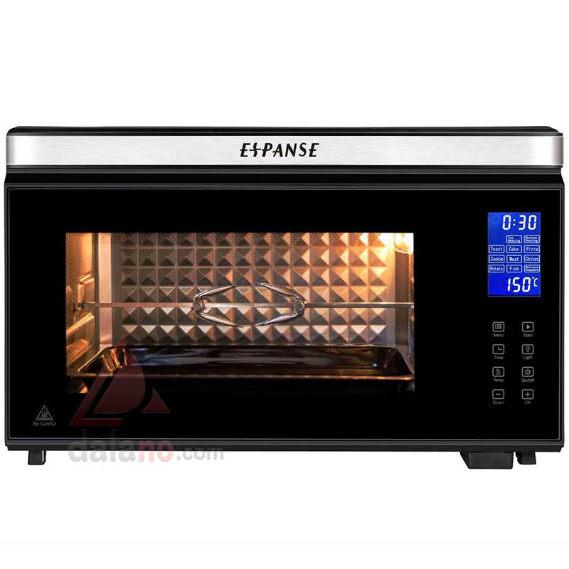 داخل محفظه آون توستر اکسپنس مدل T90