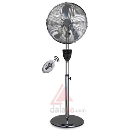 تصویر پنکه دیواری و ایستاده فلزی Queen Home QH-6680