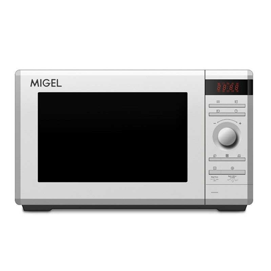 مایکروویو میگل مدل GMW 342 با گریل رنگ سفید