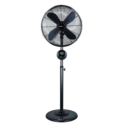 پنکه ایستاده اگزیدو مدل ESF-7670 فلزی رنگ دودی