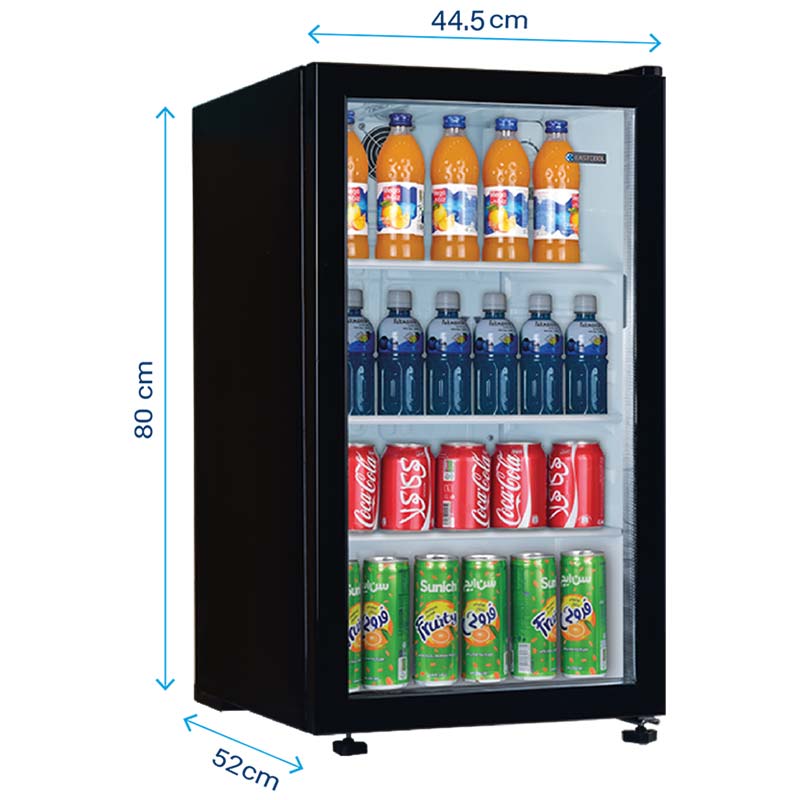 یخچال ویترینی کوچک ایستکول مدل 4294 مشکی