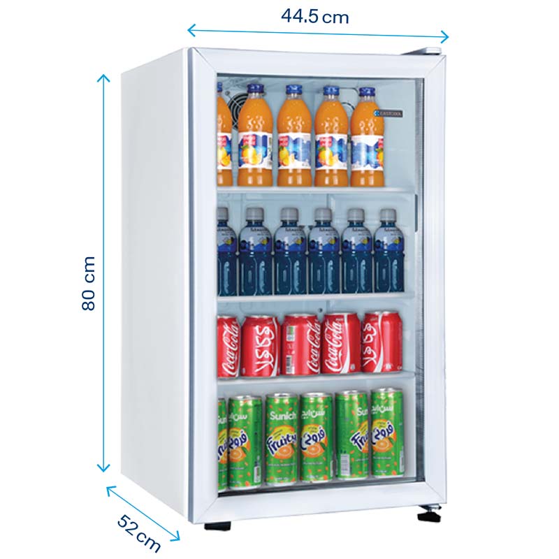 ابعاد یخچال شوکیس ایستکول جدید مدل 4294