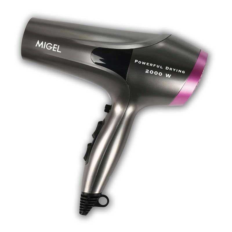 سشوار حرفه‌ای میگل 2000 وات GHD200 رنگ خاکستری