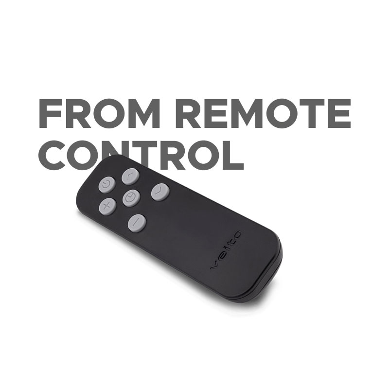 ریموت کنترل بخاری برقی تابشی Veito Nevada R2425