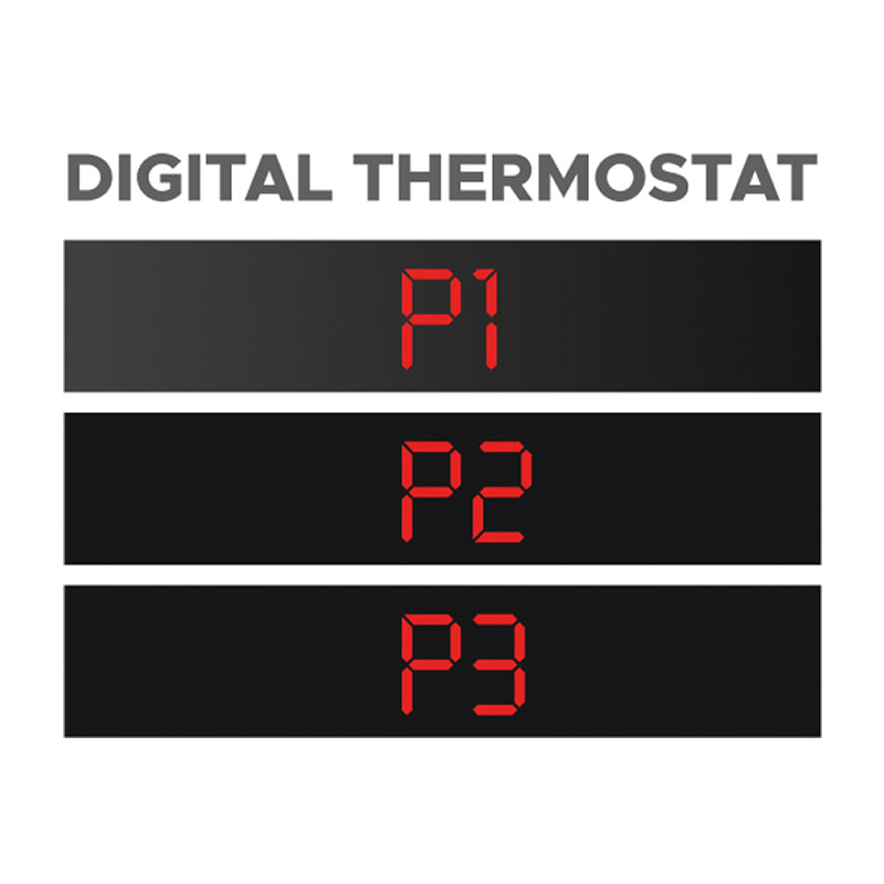 بخاری تابشی ویتو نوادا R2425 با ترموستات قابل تنظیم