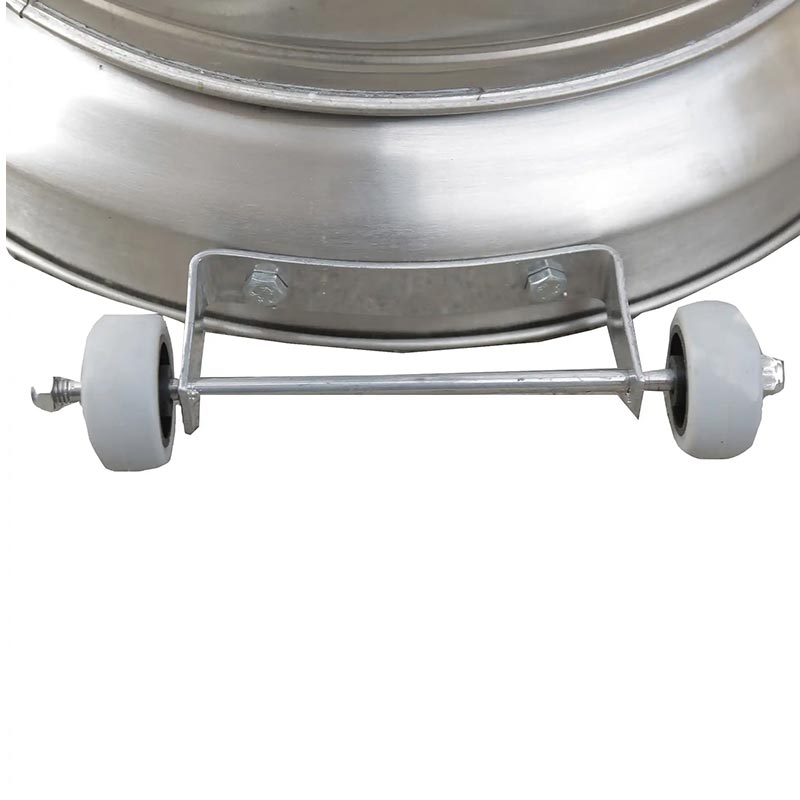 چرخ برای جابه جایی راحت بخاری قارچی کپسول دار