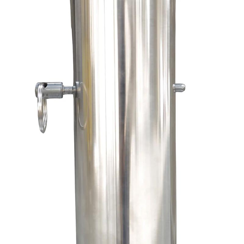 پایه با قابلیت تنظیم ارتفاع در بخاری گازی قارچی کپسول دار