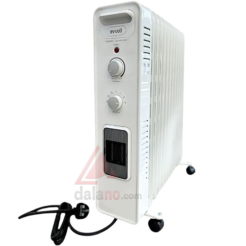 رادیاتور برقی ۱۳ پره فن دار ایوولی