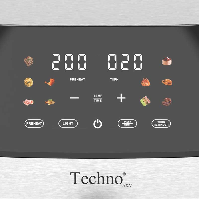 کنترل پنل هواپز دیجیتال لمسی تکنو Te-555