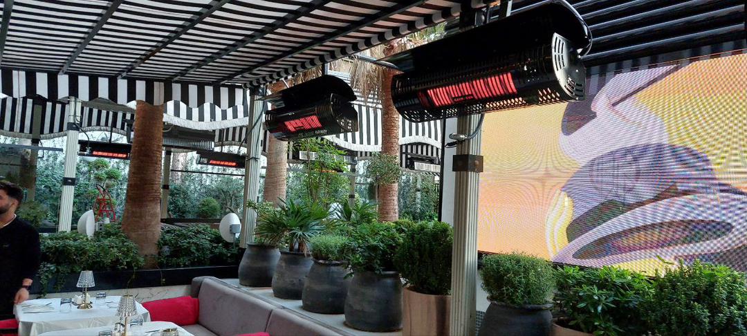 خرید بخاری گازی تابشی فضای باز