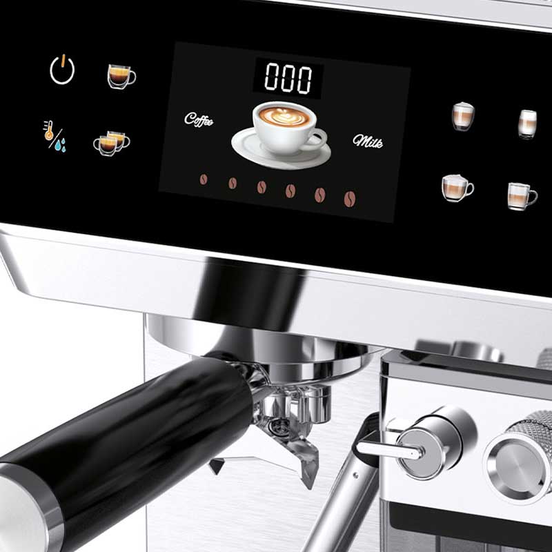 اسپرسوساز تکنو Te-829 صفحه لمسی رنگی