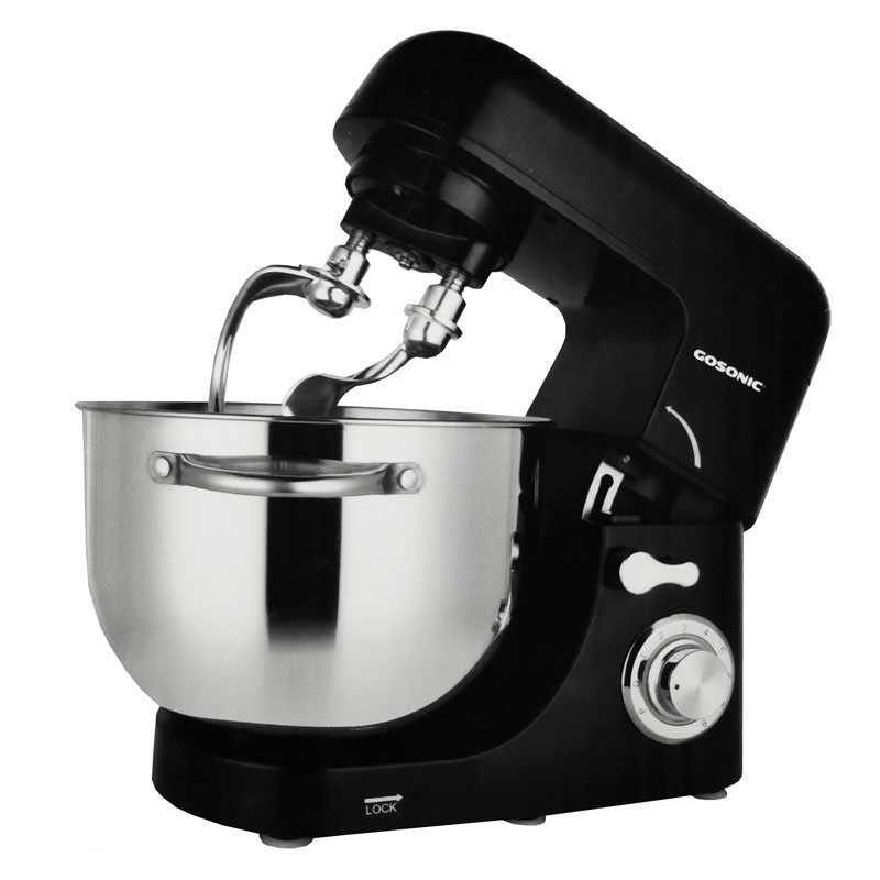 همزن گوسونیک مدل GSM-507 با کاسه استیل رنگ مشکی