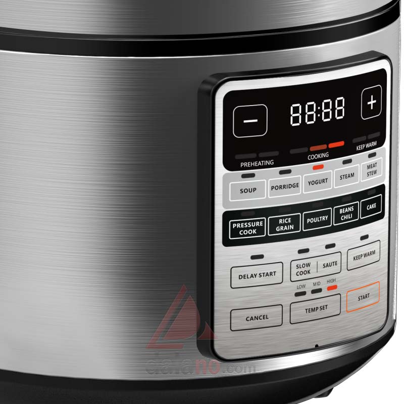 پنل کنترل مولتی کوکر ویتور مدل WMC-D1000