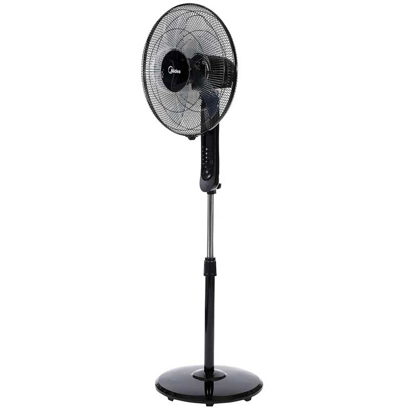 نمای جانبی پنکه میدیا FS40-15FR با گردش هوای سه بعدی