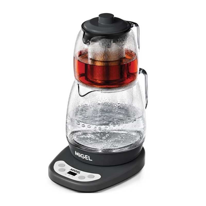 چای ساز شیشه ای میگل GTS 114 رنگ مشکی